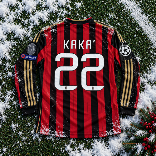 AC Milan 2013/14 Retro Home Jersey – Long Sleeve