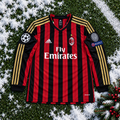AC Milan 2013/14 Retro Home Jersey – Long Sleeve